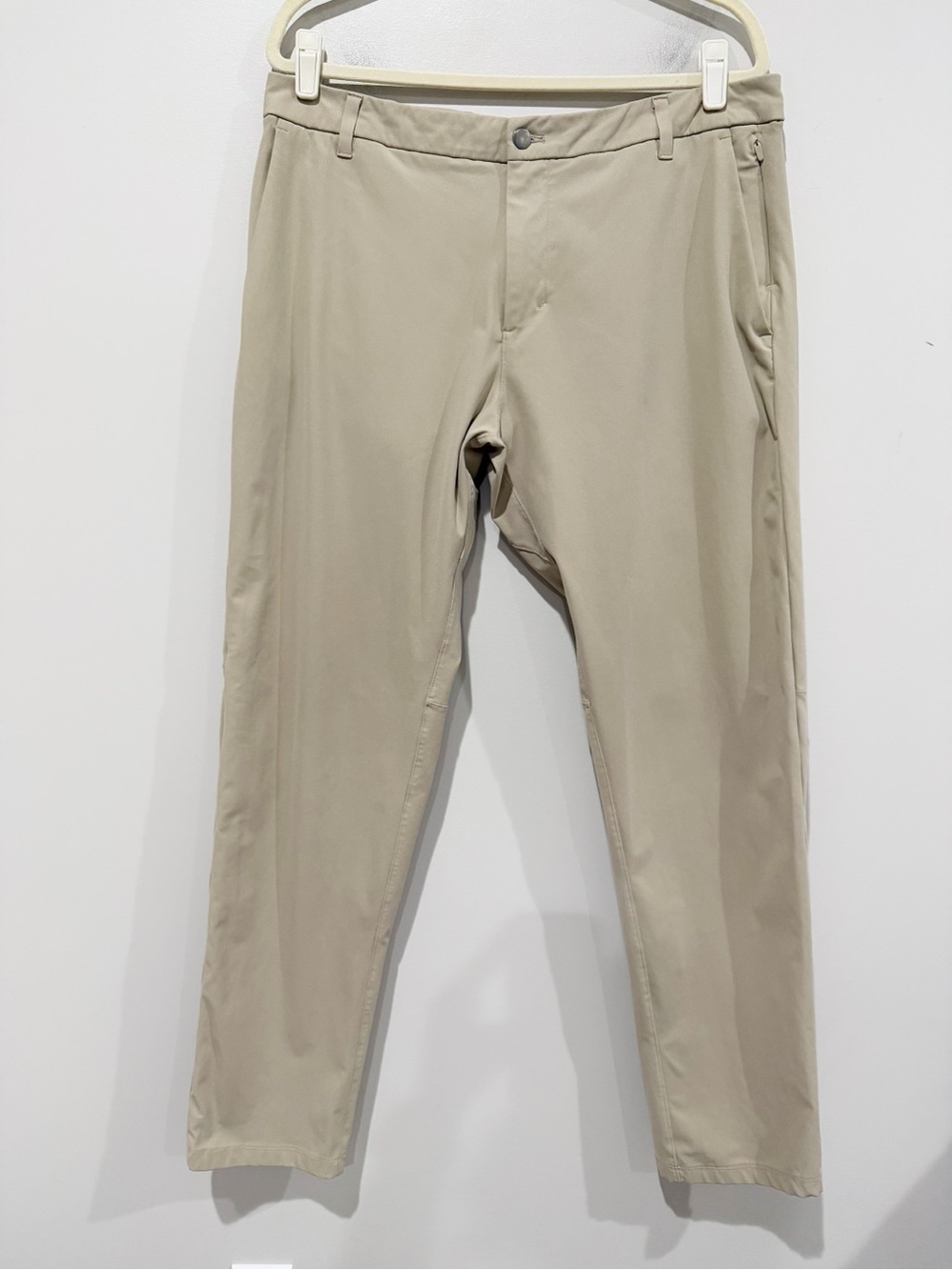 LULULEMON Commission Pant Classic Warpstreme Men’s Size 36 Office Golf Neutral